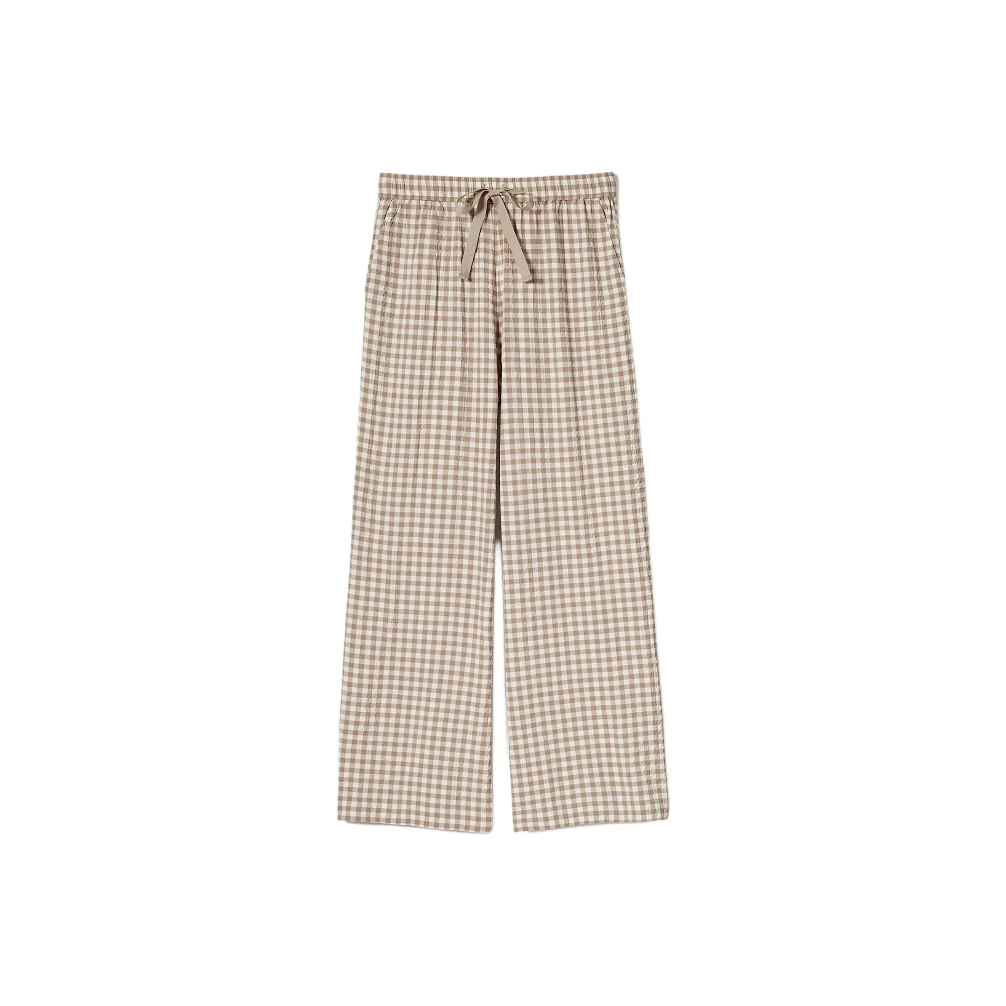 UNIQLO Princesse TAM Коллаборация SS25 Повседневные брюки Женские Бежевый