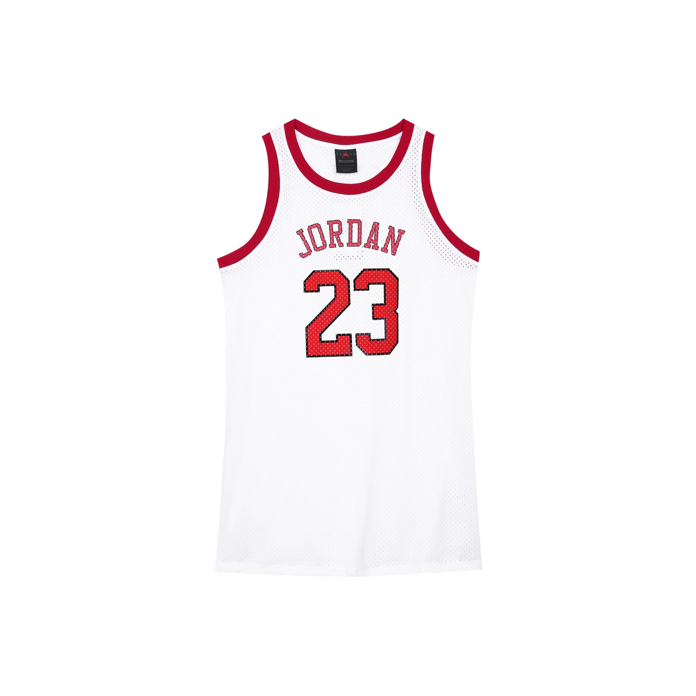 Jordan Women's Logo Print Sleeveless Dress White