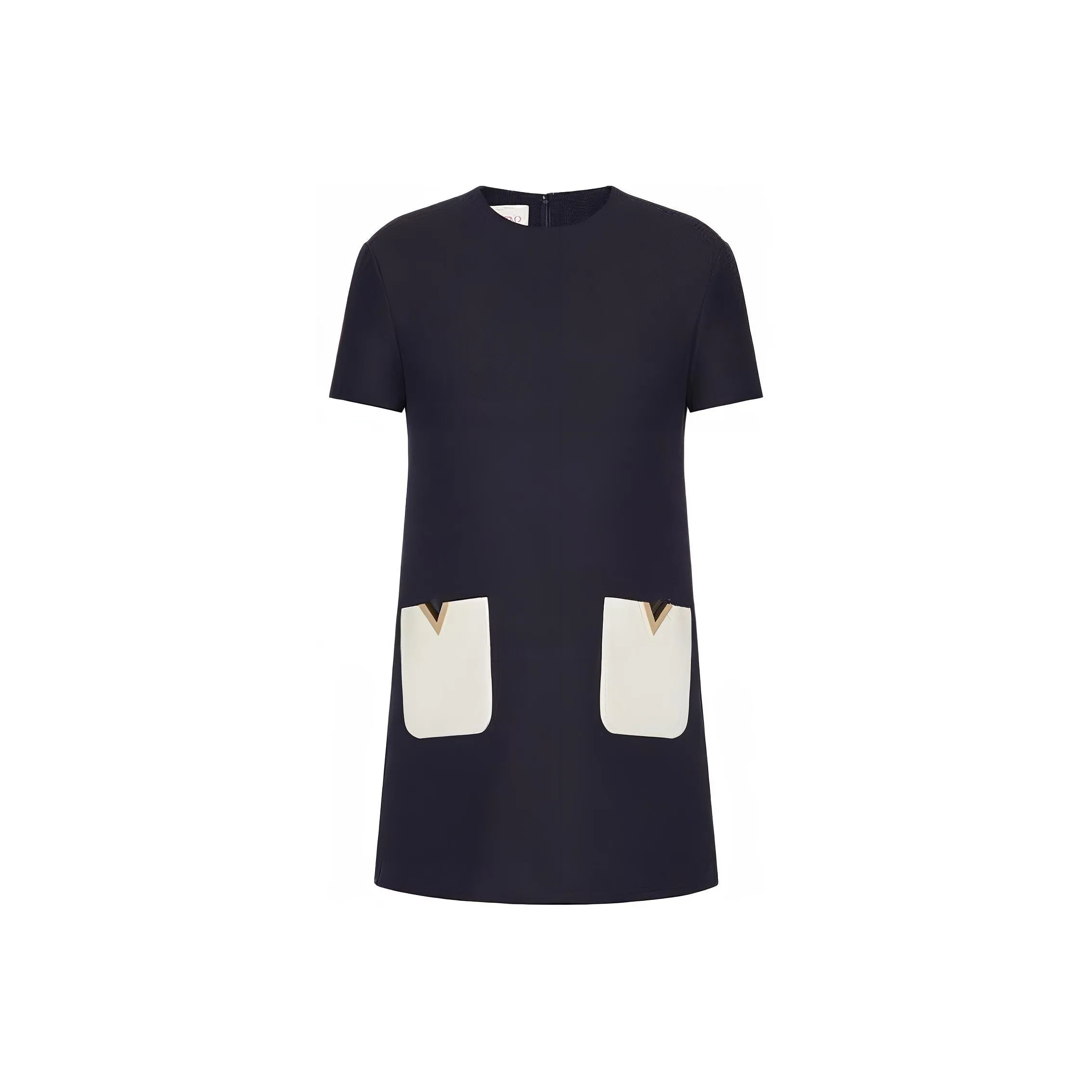 Valentino Short Sleeved Dress Women's Black