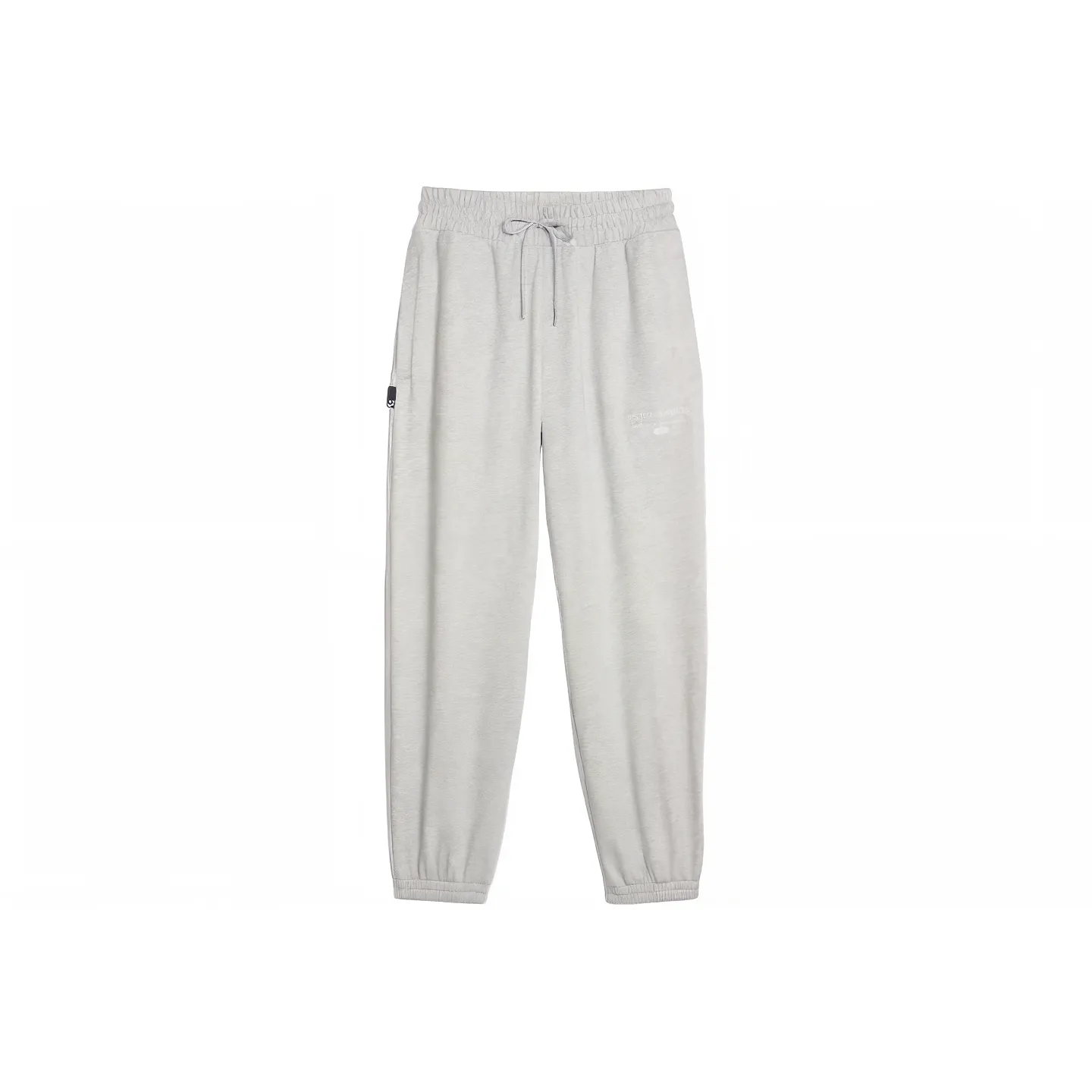 PUMA Светло-меланжевый серый Женские Вязаные Тренировочные Брюки