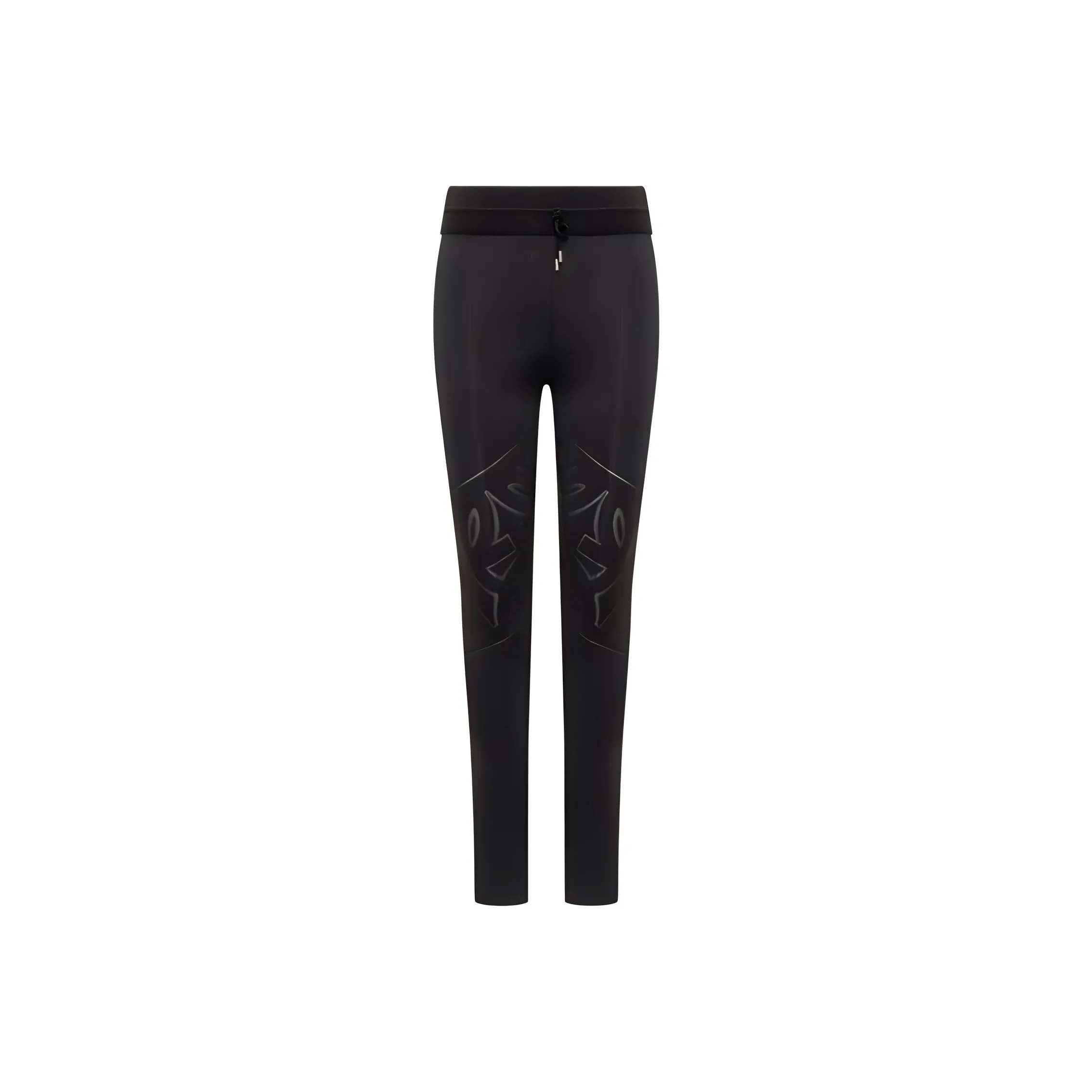 Ferragamo Perforated Drawstring Leggings