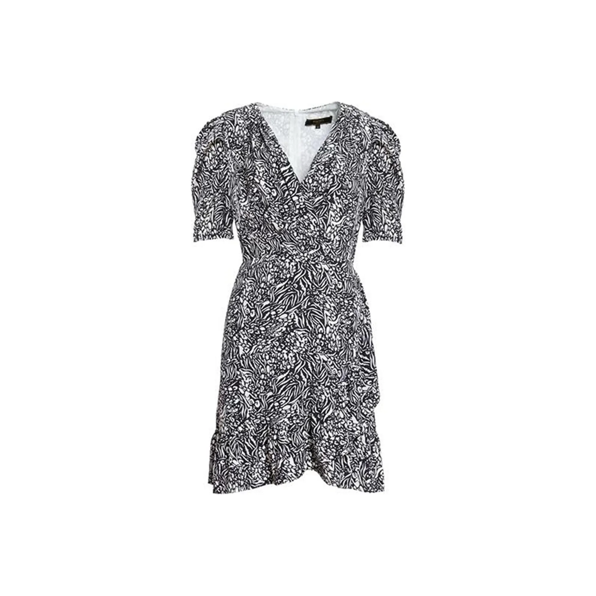 BESIONIA SS23 Короткий рукав Платье Женское Многоцветное