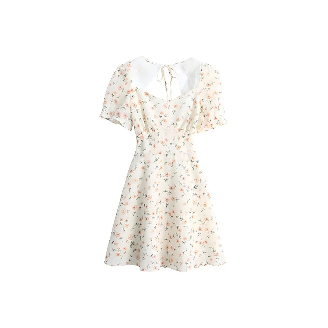 ETSE Short Sleeved Dress Women's Rose Multicolor