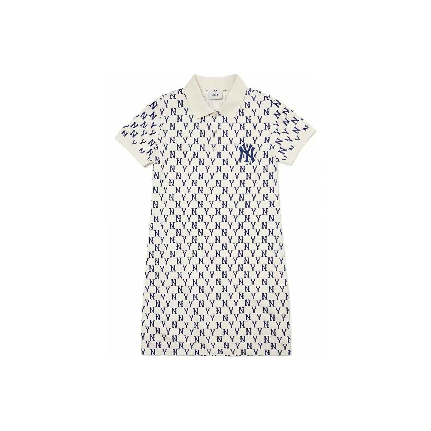 MLB Short Sleeved Dresses Women's Cream