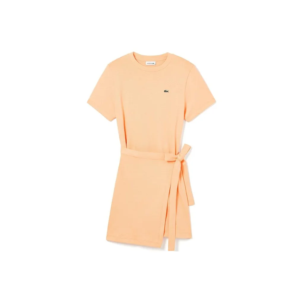 LACOSTE Collaboration Короткое платье с короткими рукавами Женское