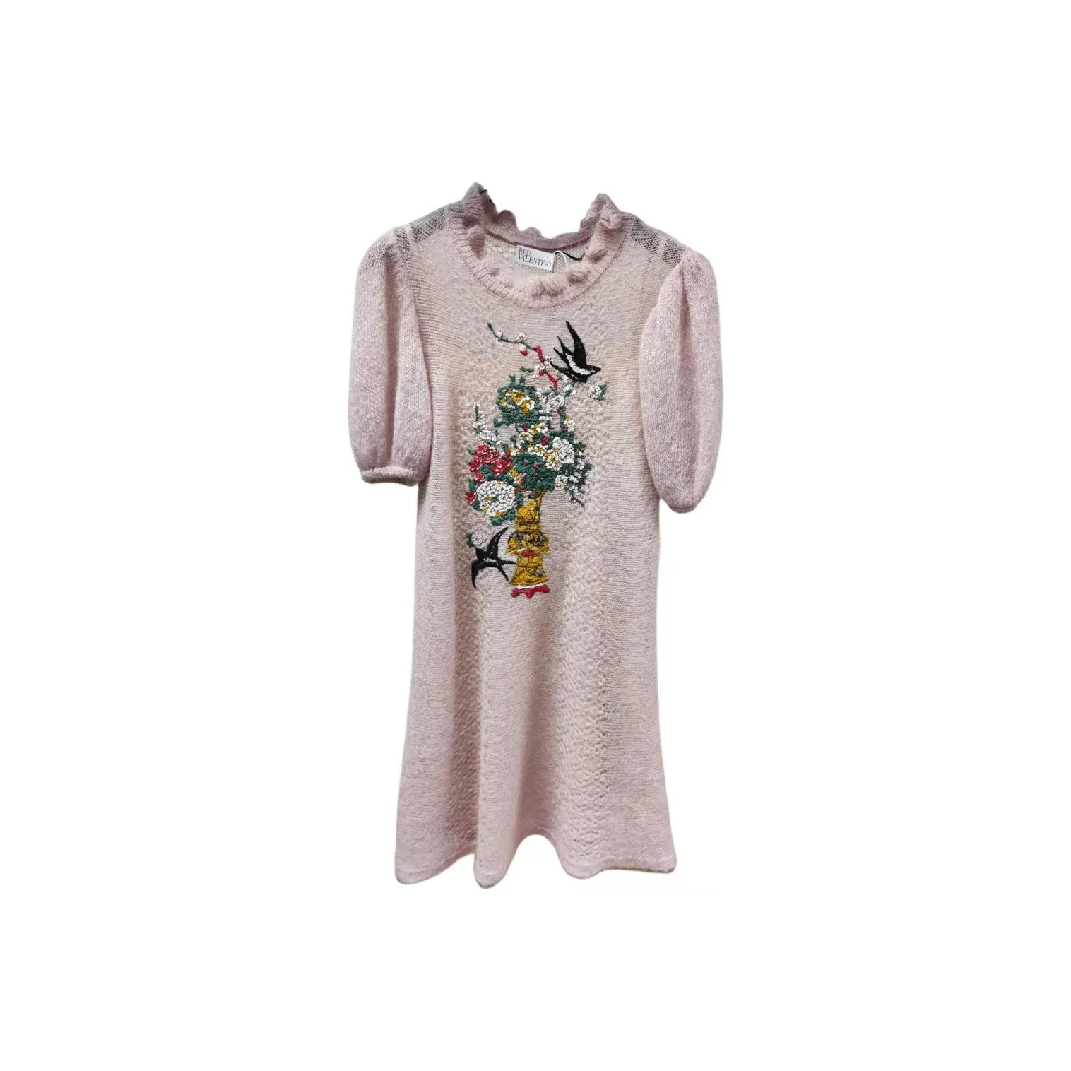 RED VALENTINO Short Sleeved Dresses Women's Pink