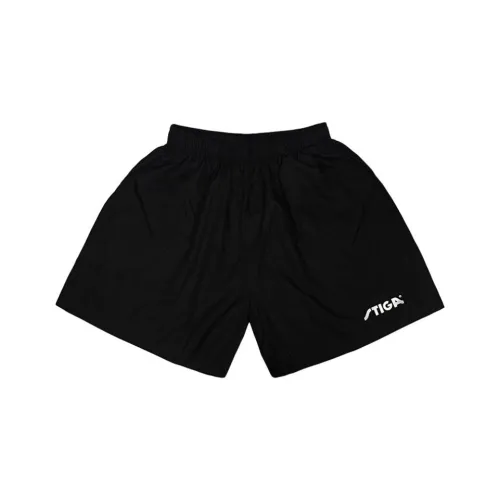 Stiga Черные Унисекс Спортивные Шорты