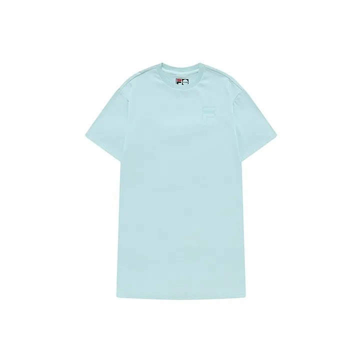 FILA FUSION Short Sleeved Dress Women's Light Blue