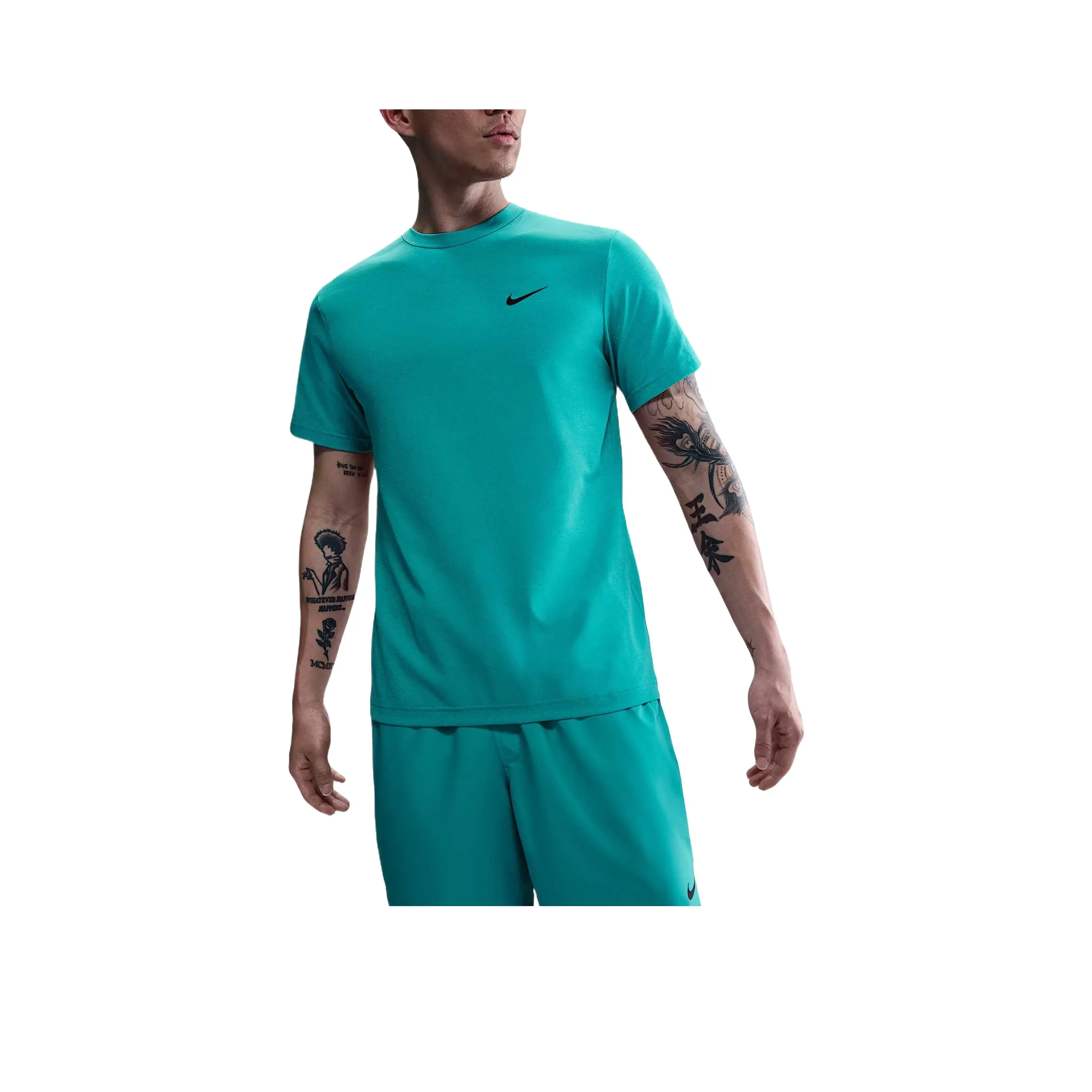 Nike Dri Fit T-Shirt Мужской Зеленый