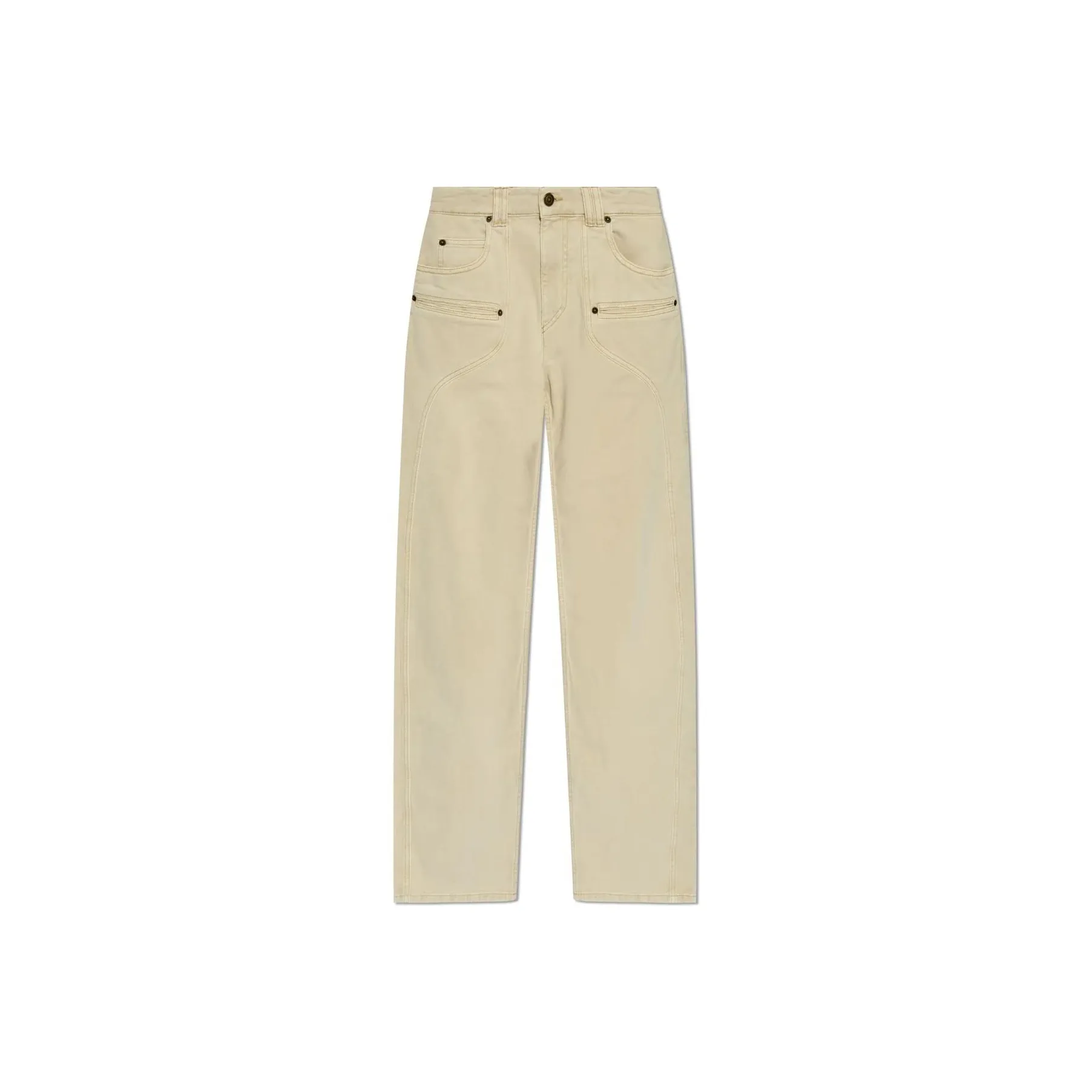 ISABEL MARANT ETOILE Beryl Panelled Jeans