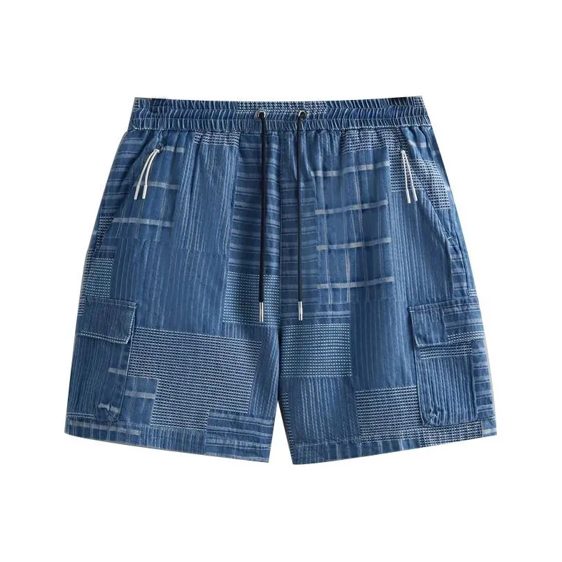 KITH Japanese Indigo Jacquard Wolcott Short 'Indigo'