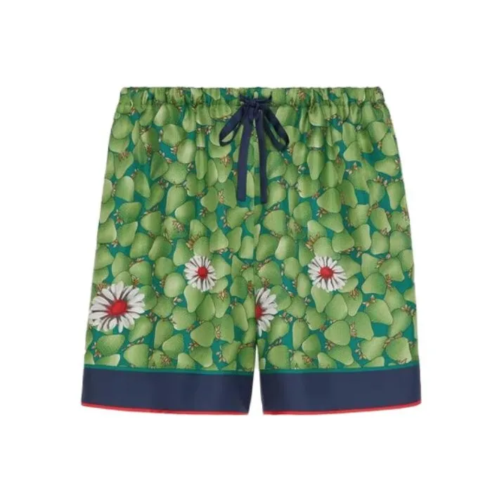 GUCCI Зеленые Женские Повседневные Шорты