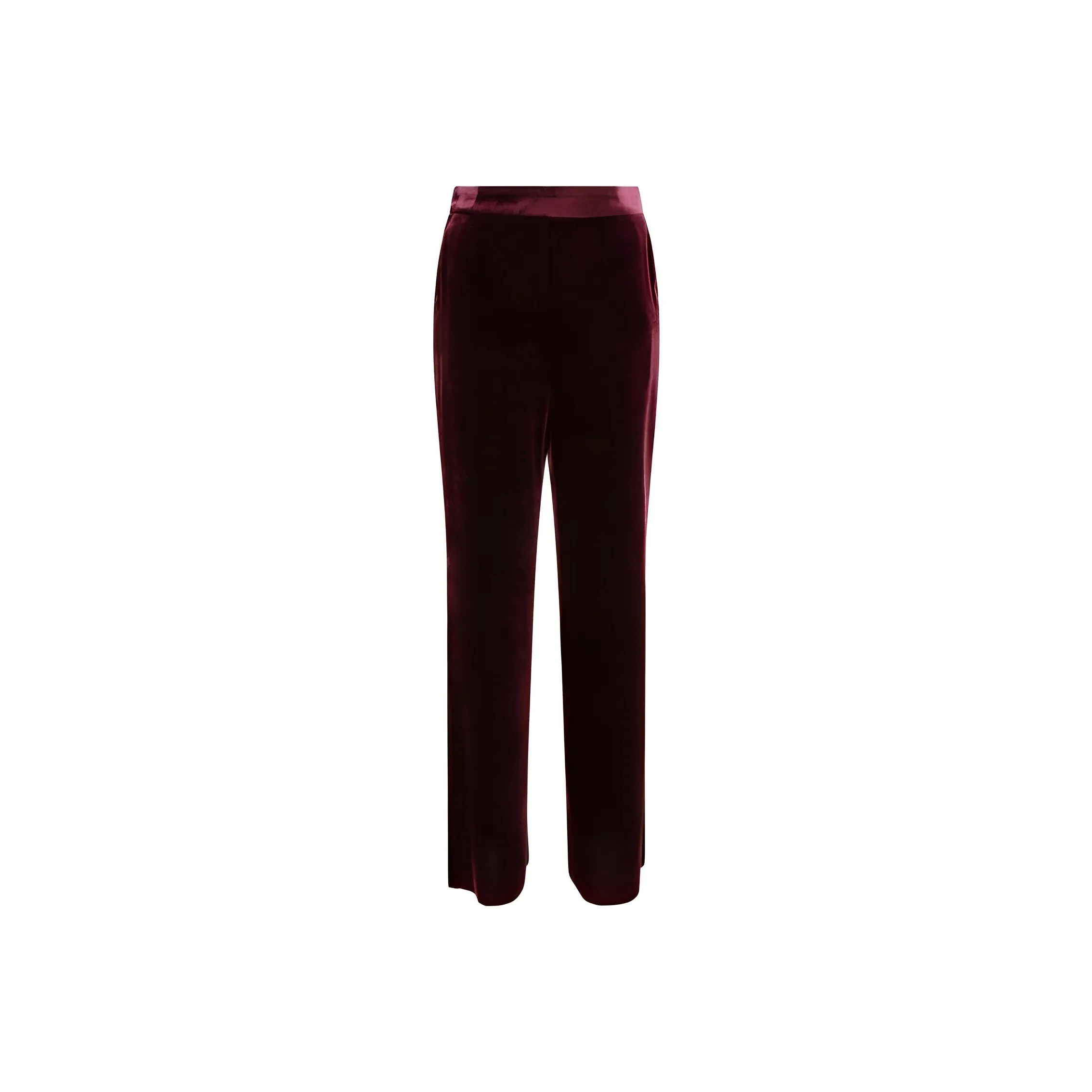 ETRO Wide Leg Velvet Palazzo Trousers
