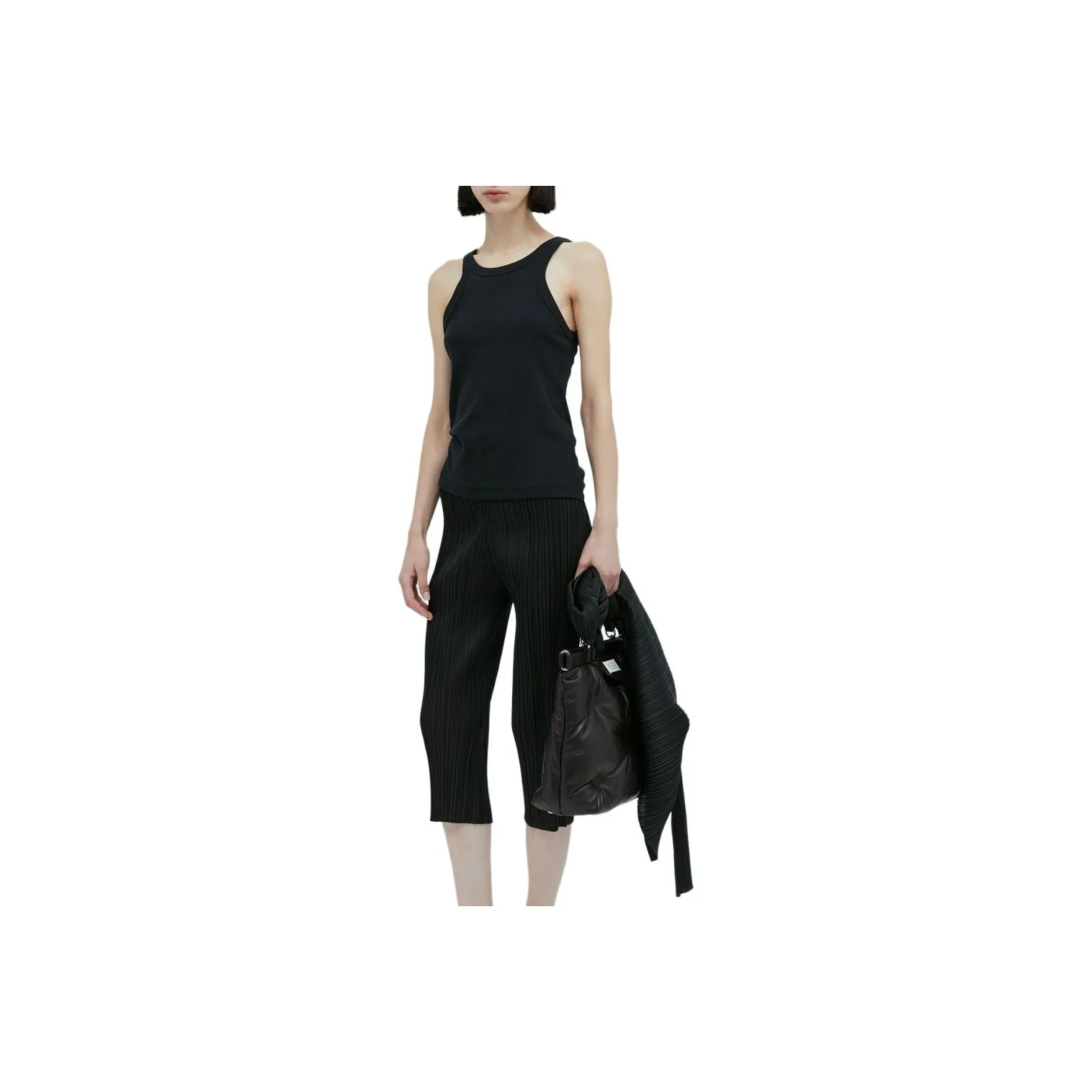 PLEATS PLEASE ISSEY MIYAKE Leggings x-foot Women's Black