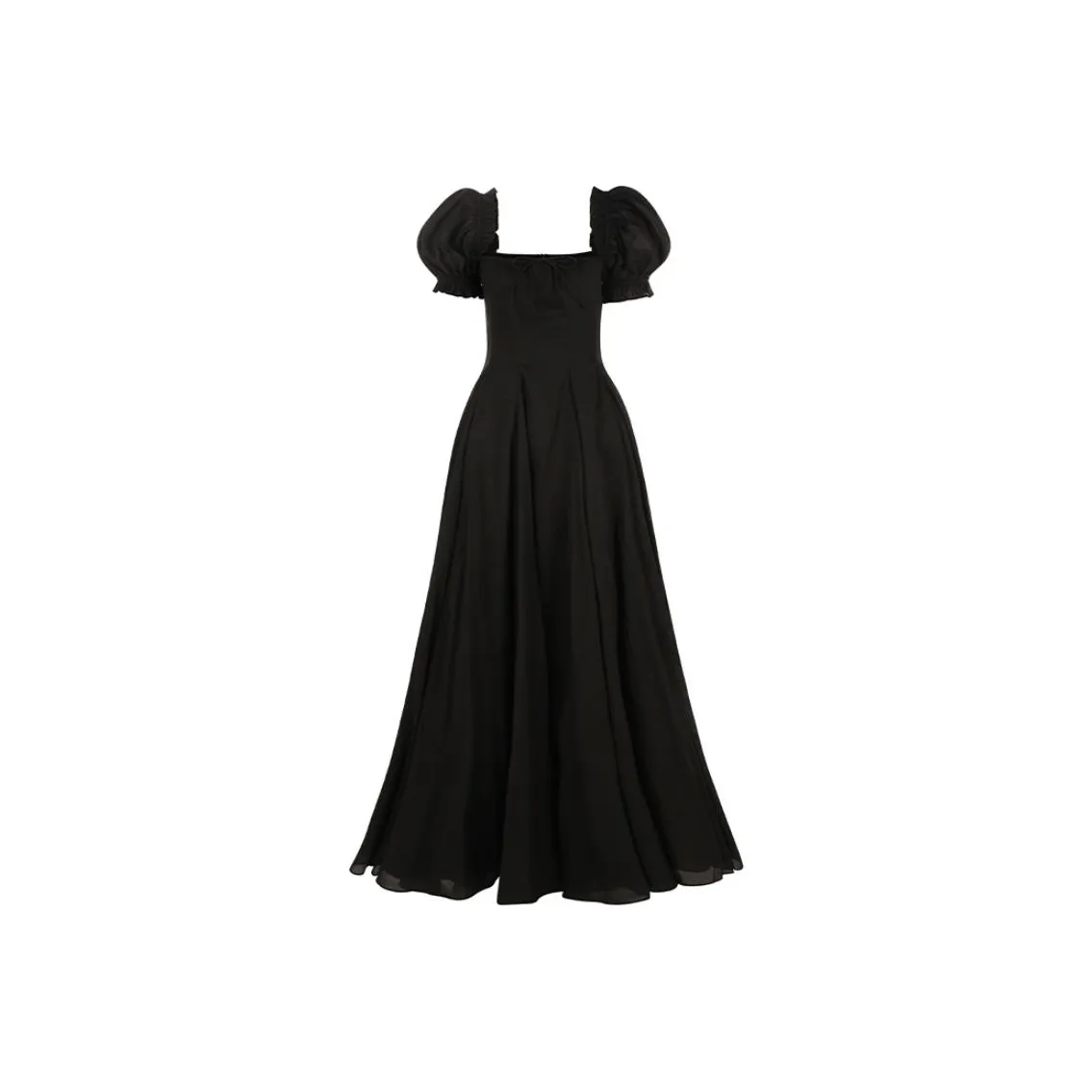 Selkie Collection SS24 Short-Sleeved Dresses Women's Black