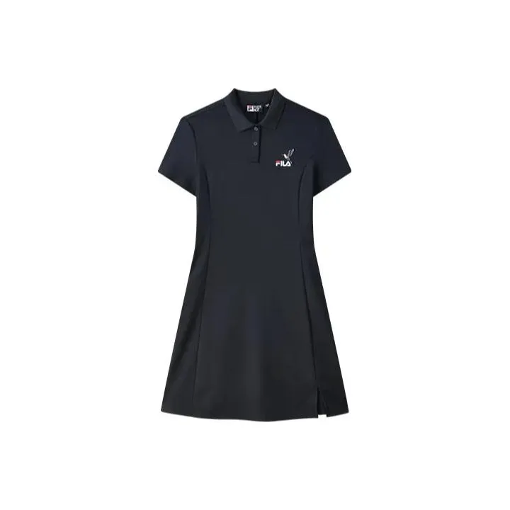 FILA HERITAGE Short Sleeved Dress Women's Legend Blue