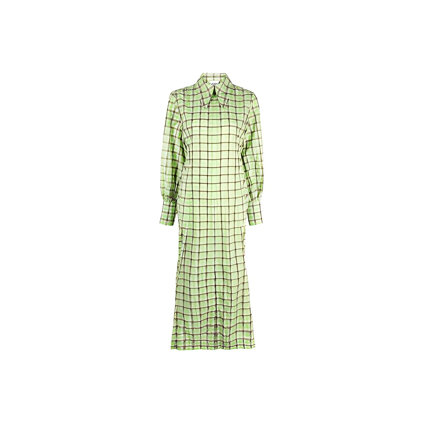 GANNI Long-Sleeved Dresses Women's Green