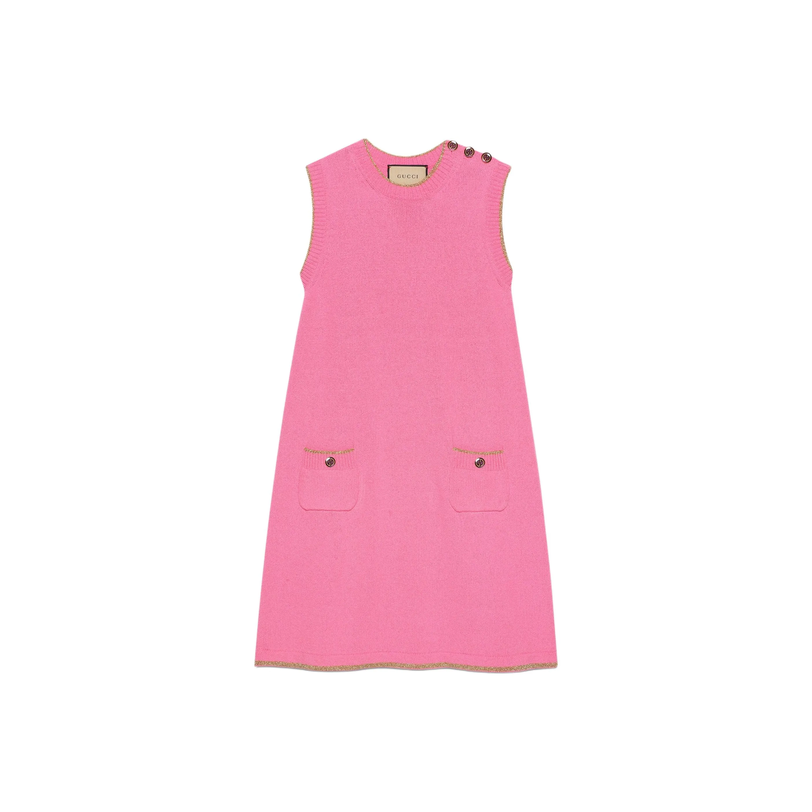 GUCCI Lamé Knit Dress