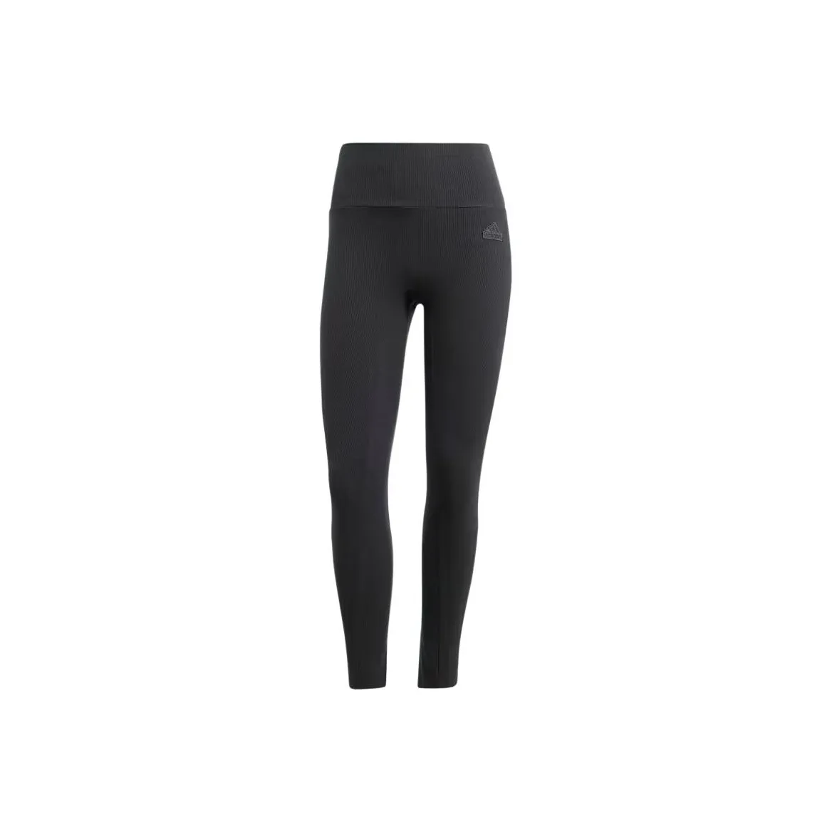 Adidas Lounge Ribbed High Waist 7/8 Leggings Women's Black