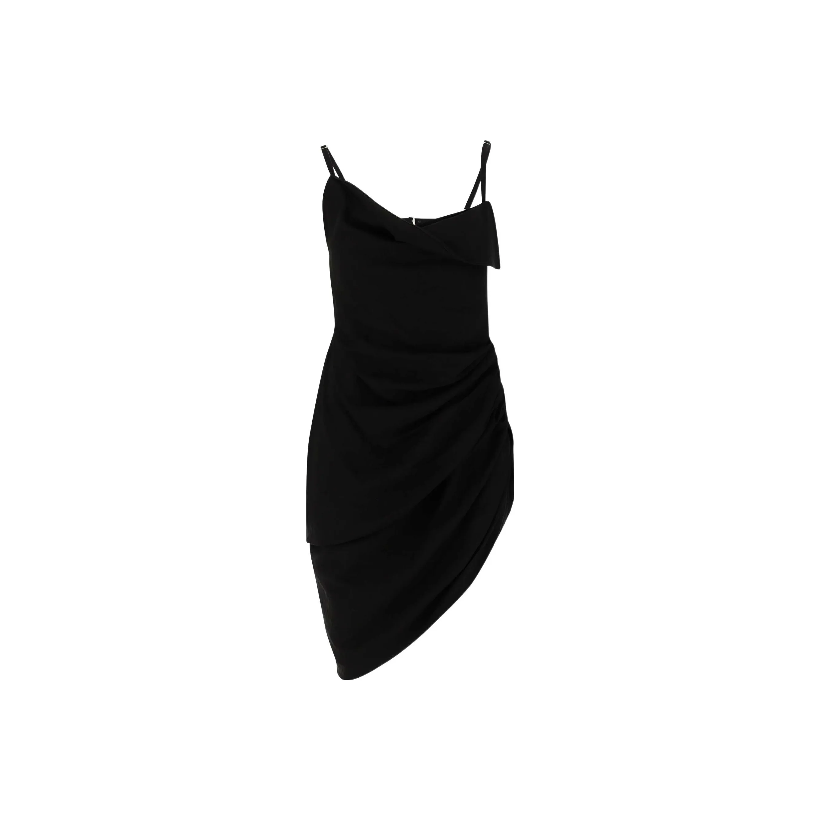 Jacquemus La Robe Saudade Draped Minidress