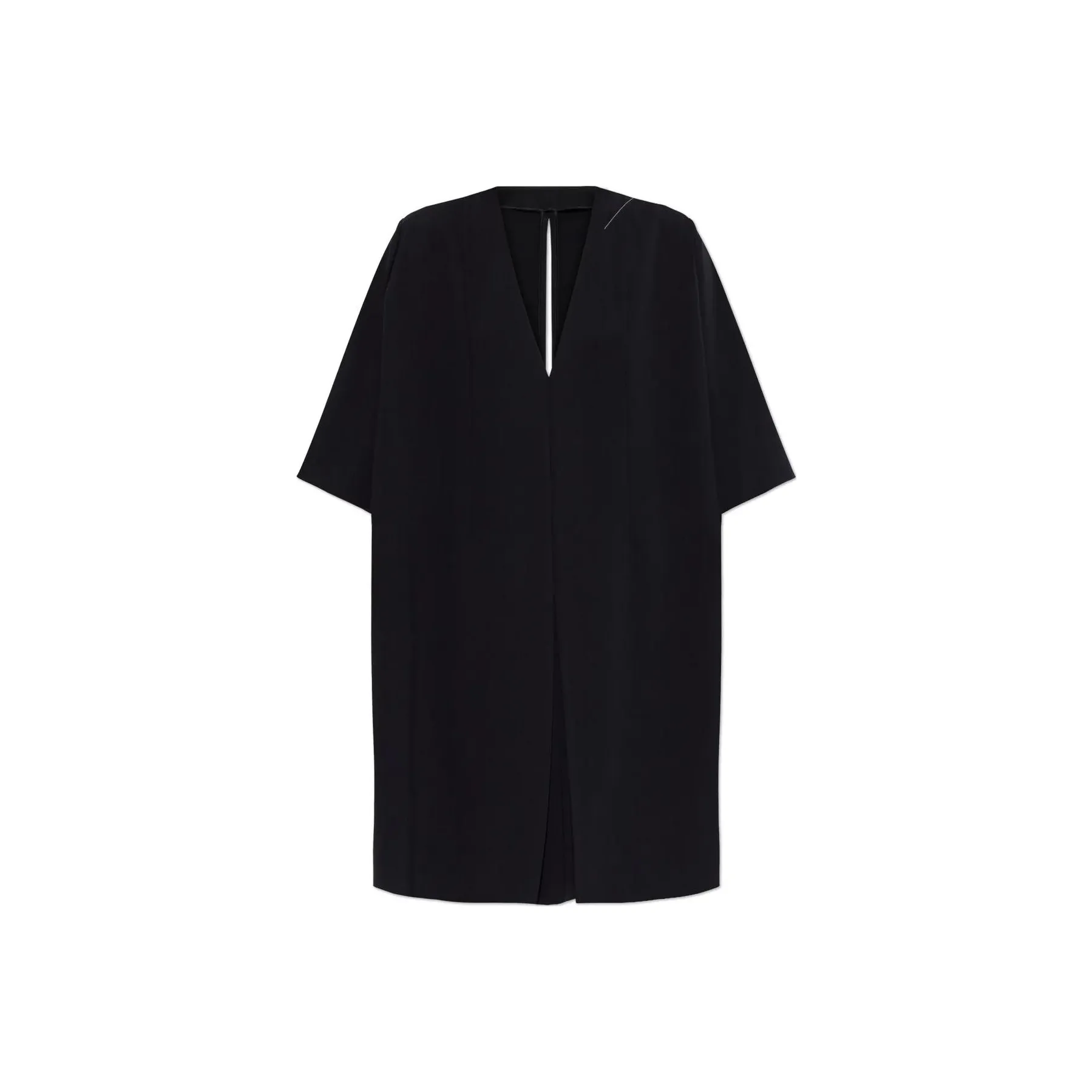 MM6 Maison Margiela V Neck Shift Mini Dress