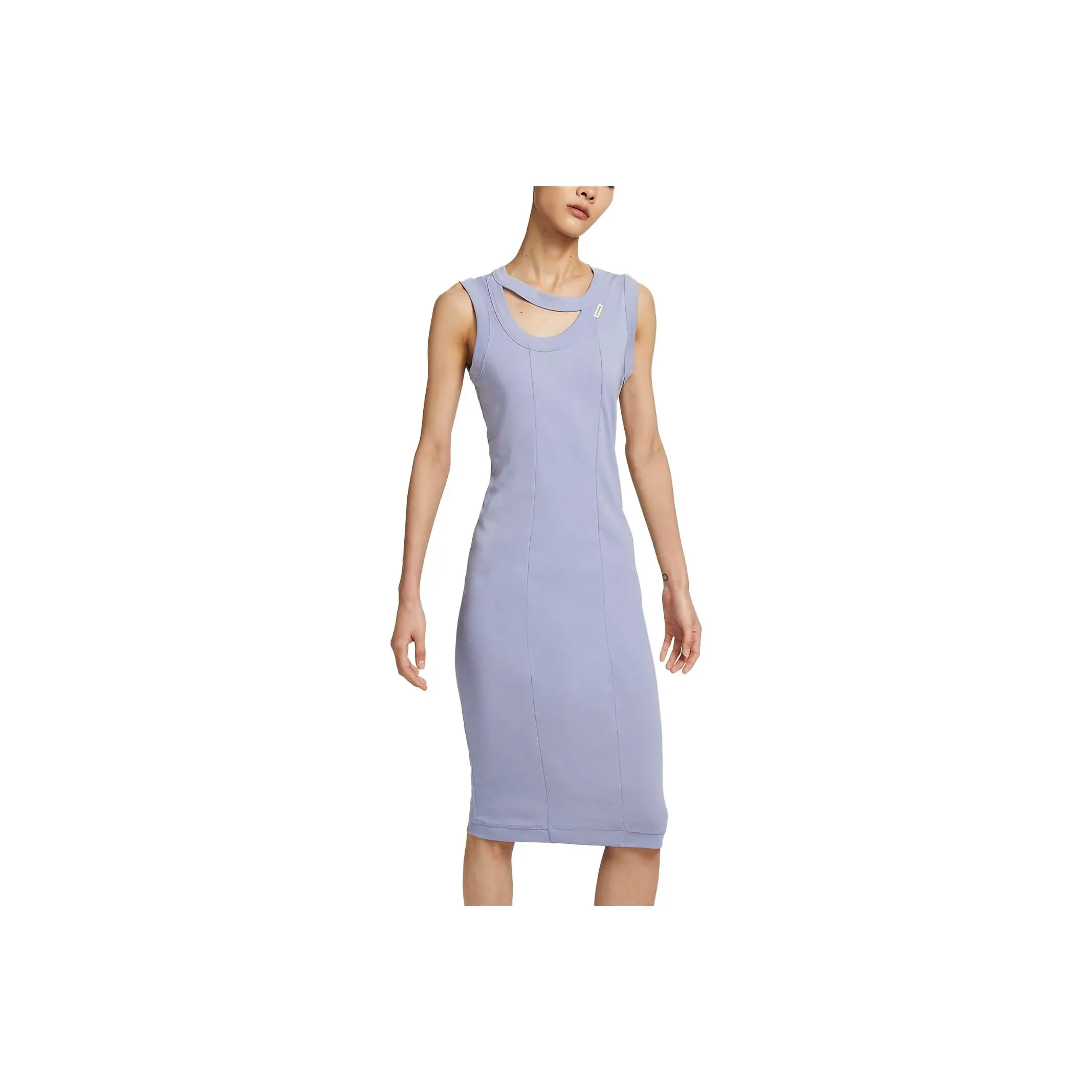 Nike Sleeveless Dress Women's Mist Gray Blue