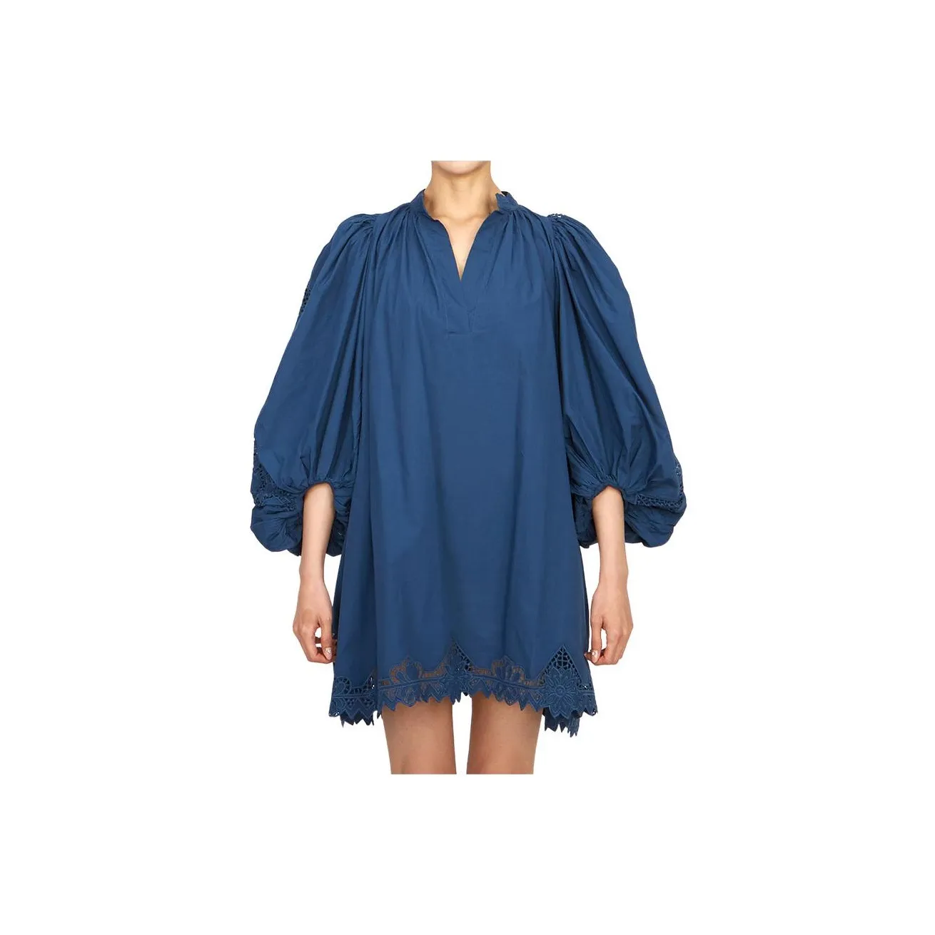 Vanessa Bruno Long Sleeved Dress Women's Blue