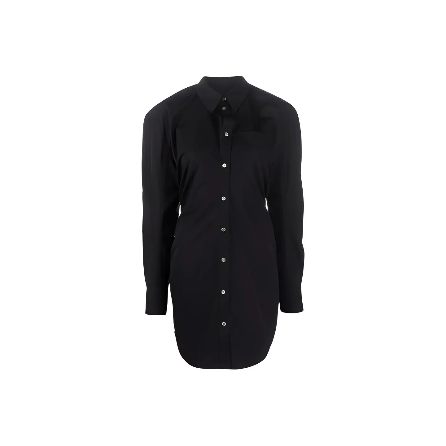 Alexander Wang Fitted Buttoned Mini Shirt Dress
