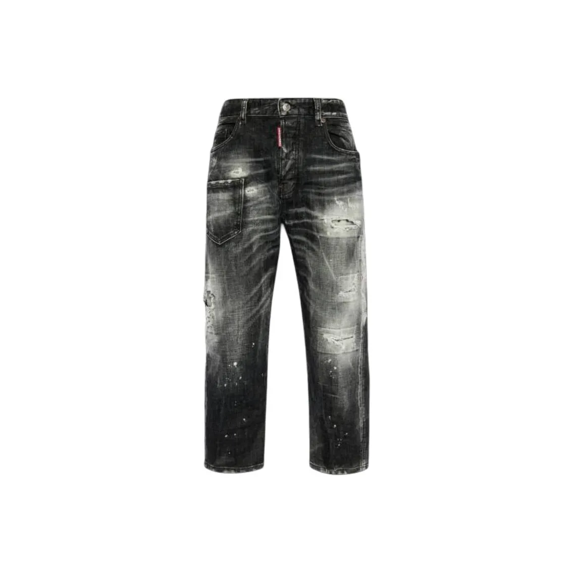 DSQUARED 2 Distressed Cropped Jeans