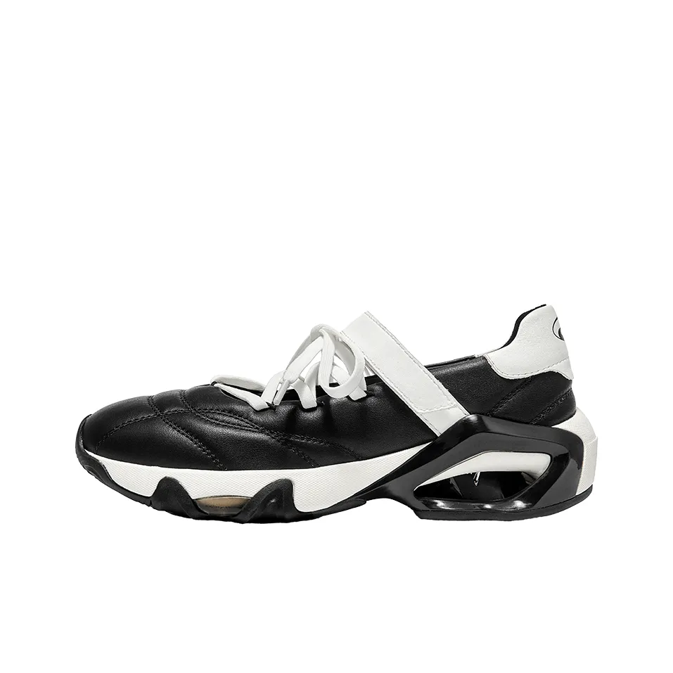 LOMOQUEEN Urban Chic Casual Platform Mary Jane Shoes 5,5cm Women's Munich Black