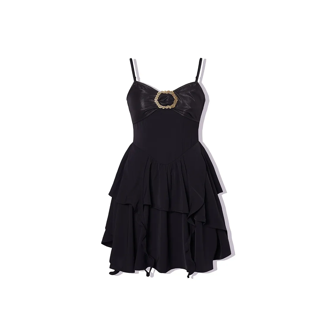 LA CRAWFISH Slip Платье Женское Элегантное Черное