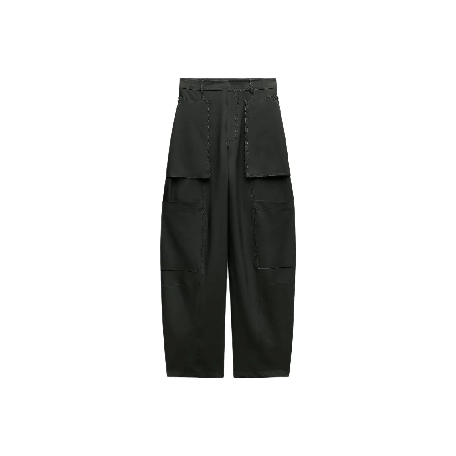ZARA Cargo Pants Women's Green