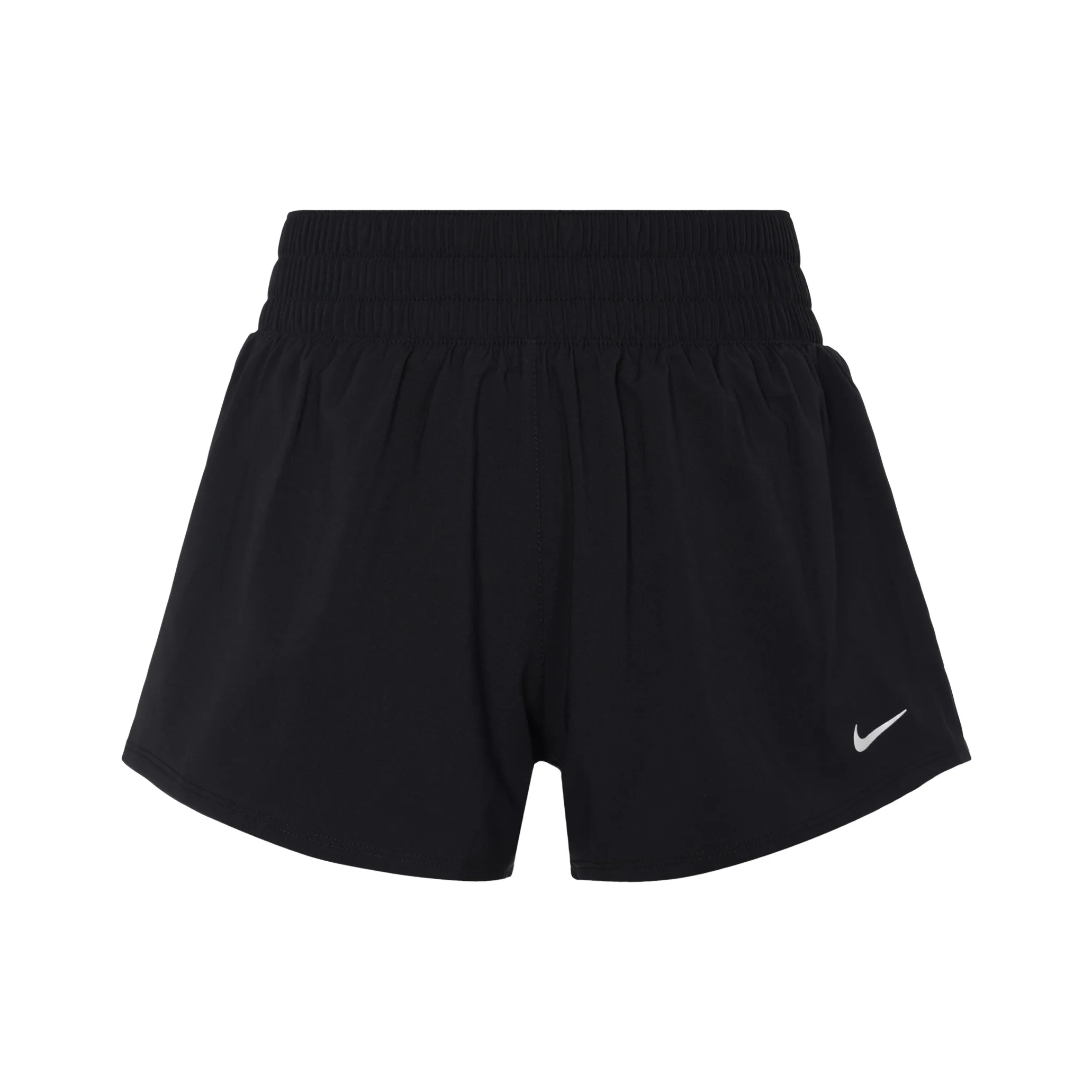 Nike Dri FIT One Women's Mid Rise 3' Brief Lined Shorts Black