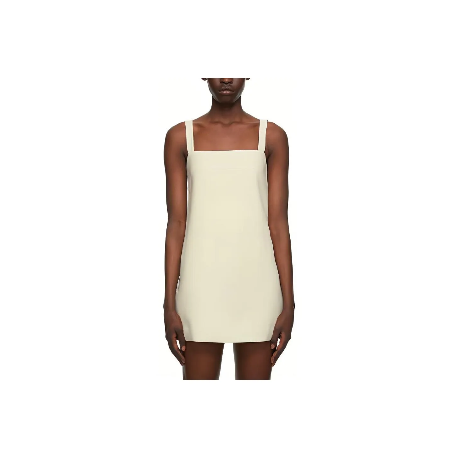 WE11DONE Sleeveless Dresses Women's Beige