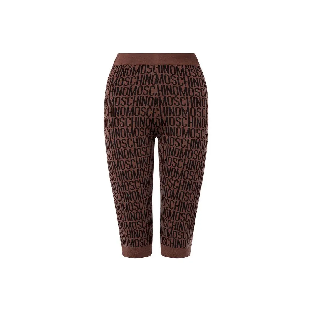 MOSCHINO Коричневые Женские Повседневные Шорты