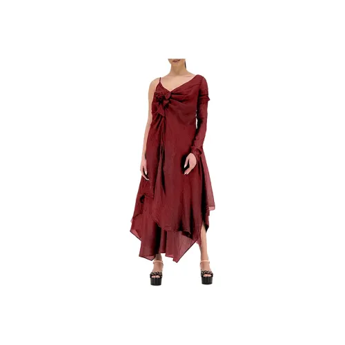 MARC LE BIHAN Red Женские Слиплатья