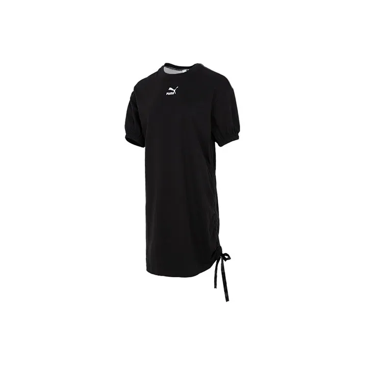 PUMA Short Sleeved Dresses Women's Black