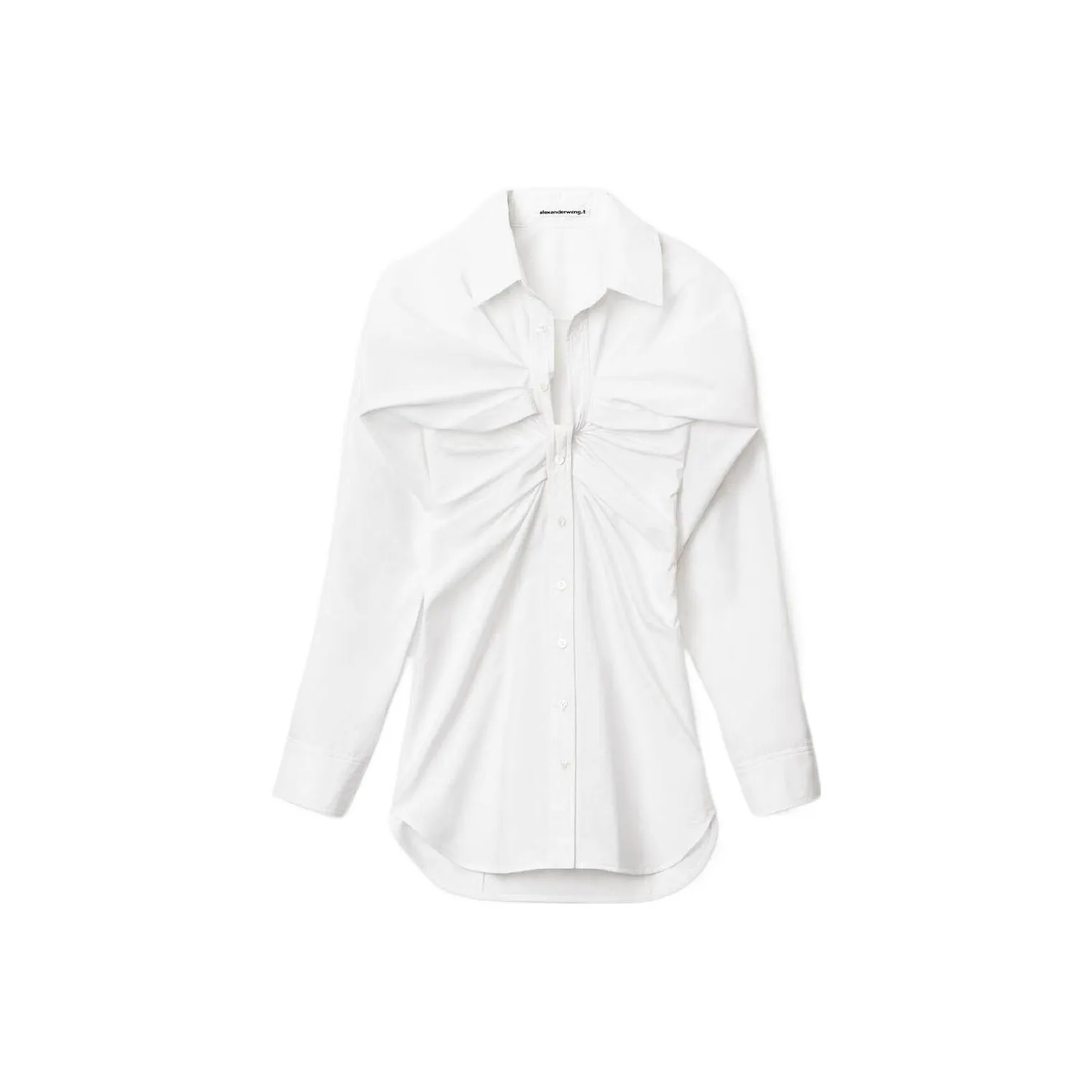 T By Alexander Wang Ruched Detail Mini Dress