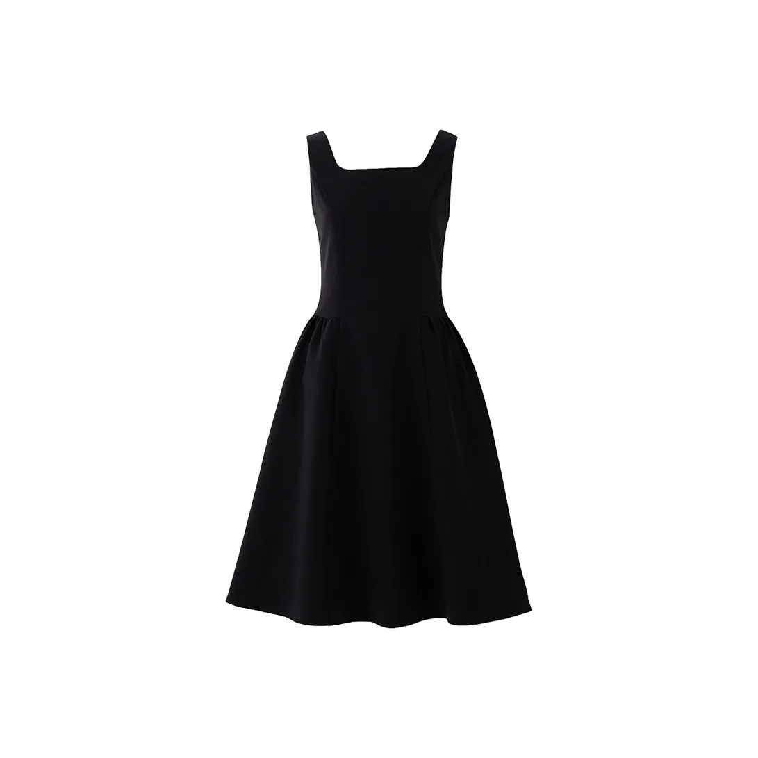 SOON FLOWER Без рукавов Платье Летнее Женское Черное