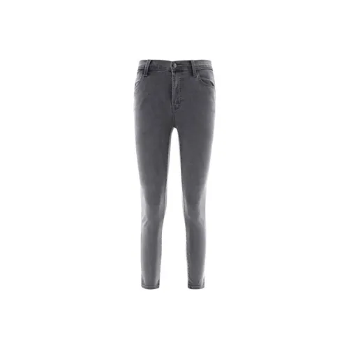 J BRAND Серые Женские Джинсы