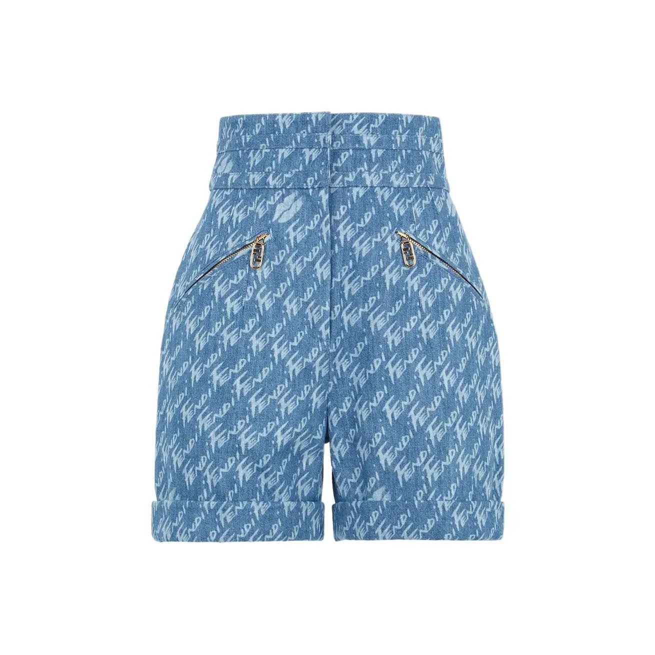 FENDI Casual Shorts Women's Light Blue