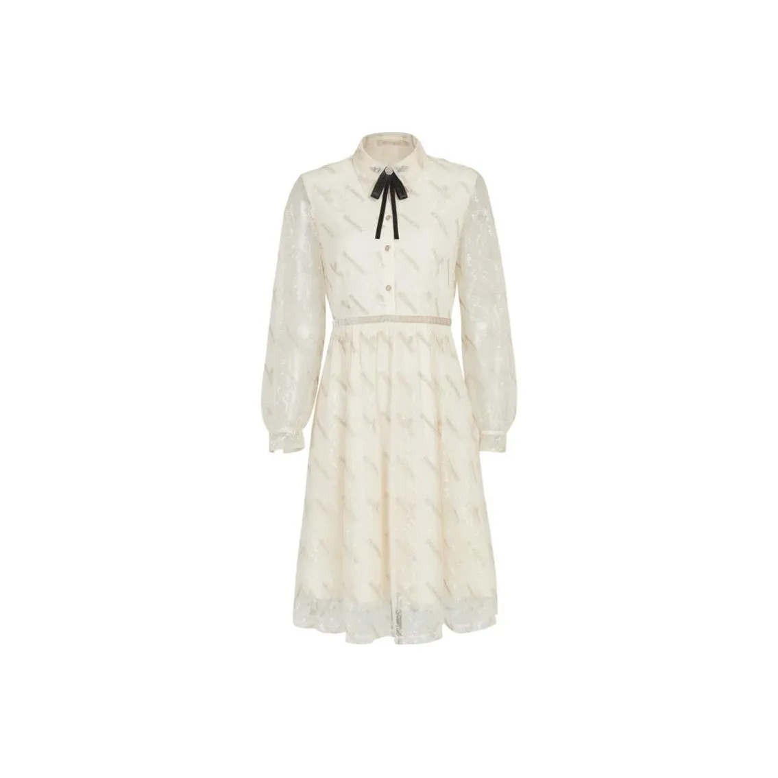 DESIGNICE Long Sleeved Dresses Women's Jasmine Color