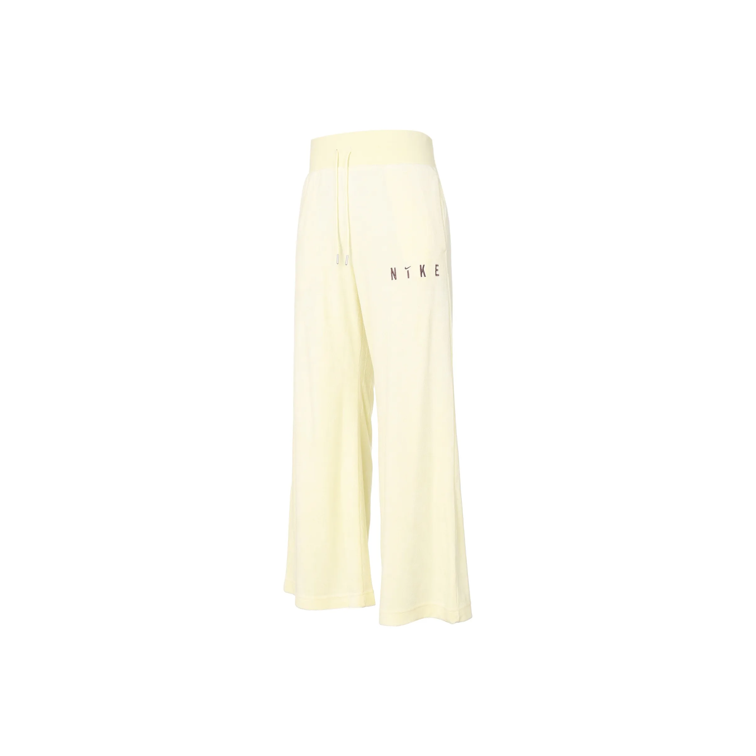 Nike Women'ss Letter Print Straight Leg Pants 'Light Khaki'