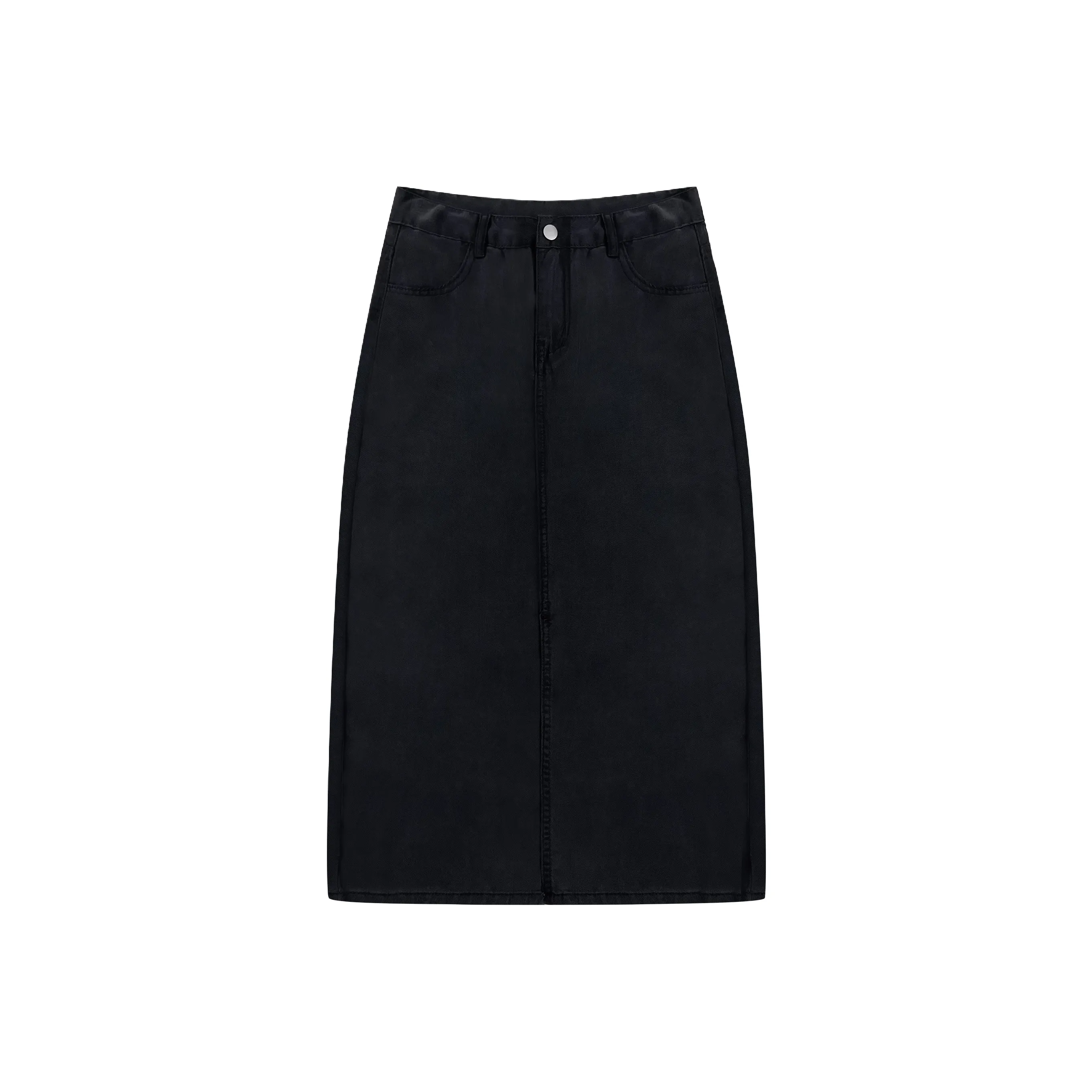 FOREVER 21 Деним Длинная Юбка Женская