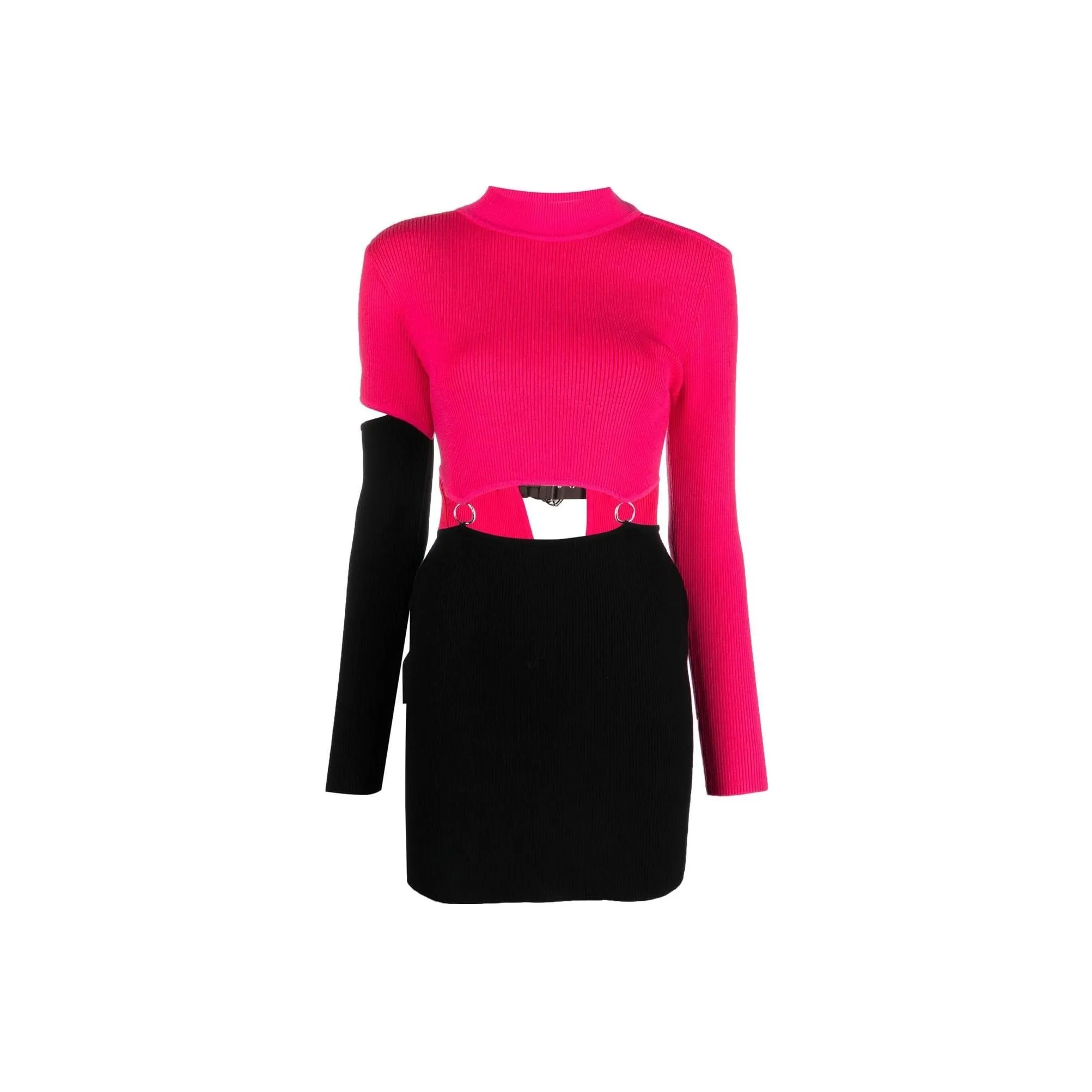 ANDERSSON BELL Cut out Two tone Dress
