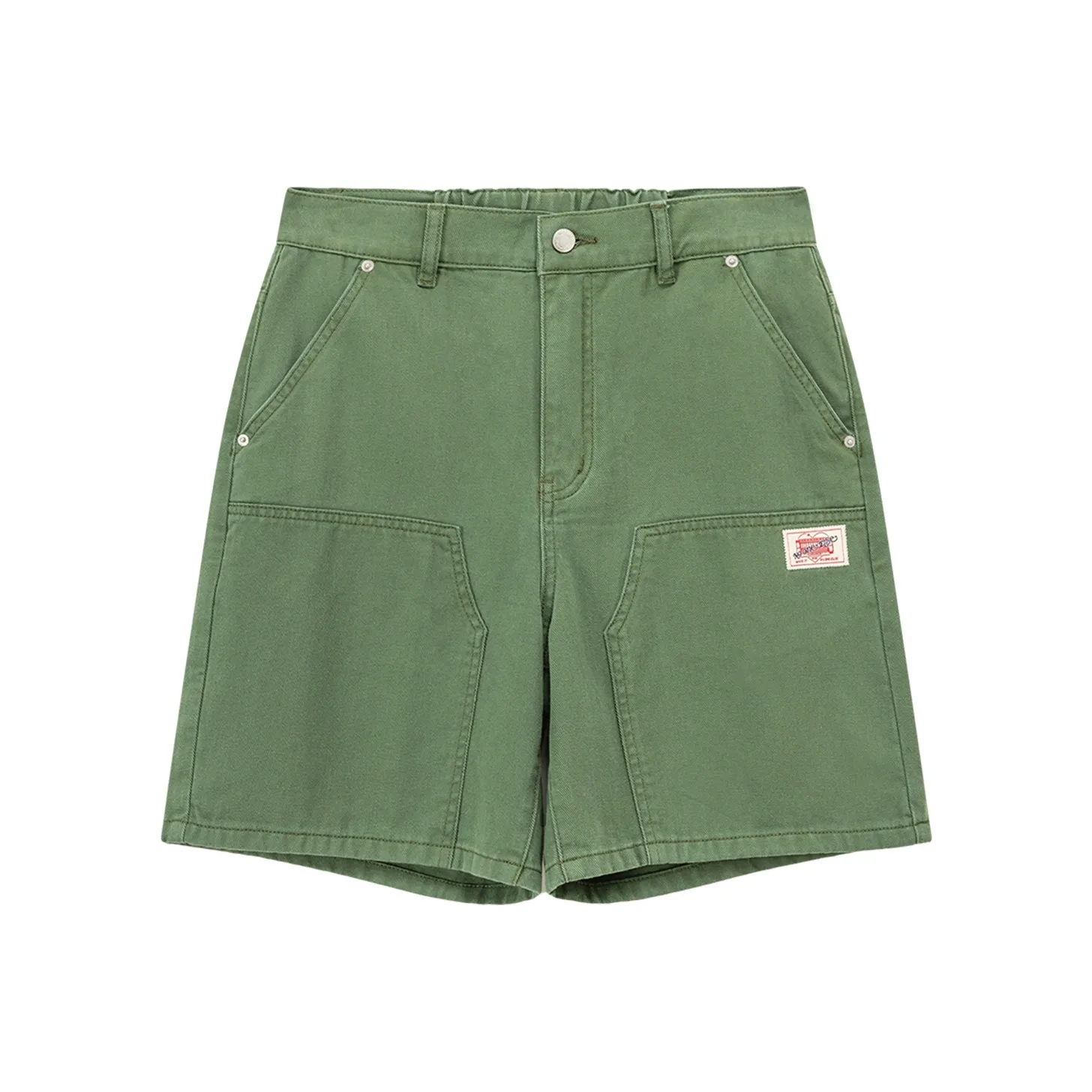 NO ONE ELSE Армейский зеленый Женские Повседневные шорты