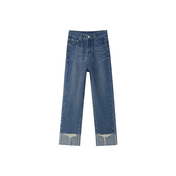 MITUAN Jeans Women's Vintage Blue