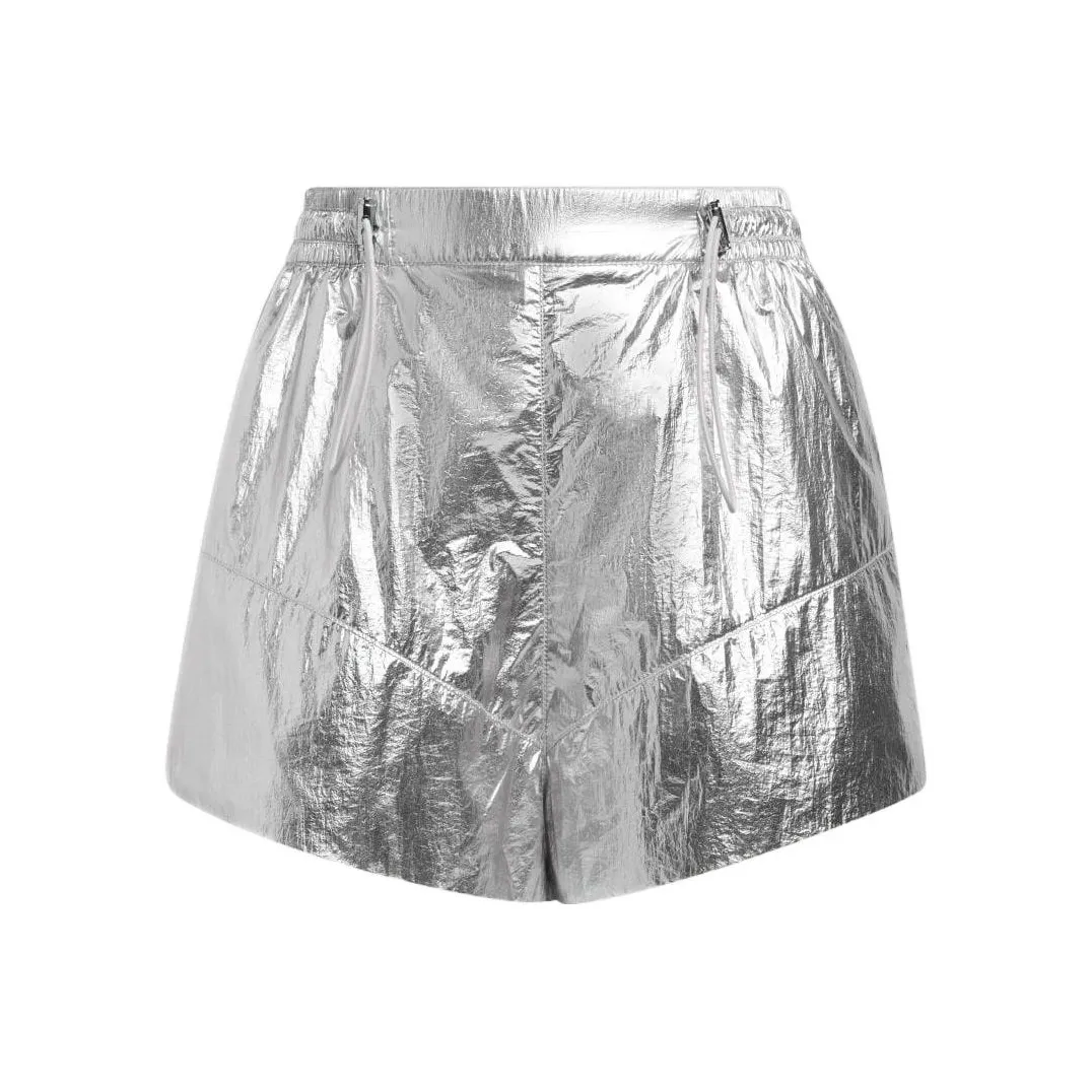 Adidas Серебряные Женские Повседневные Шорты