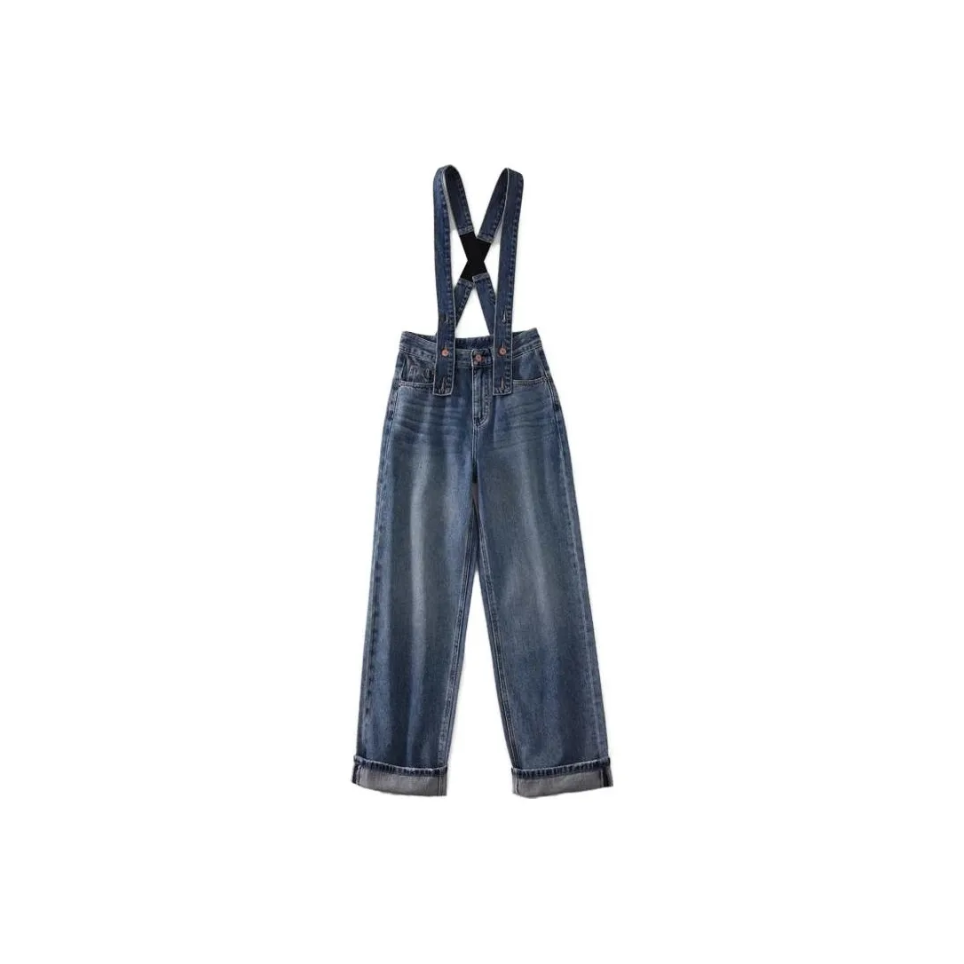 Ran and pure Overalls Women's Blue