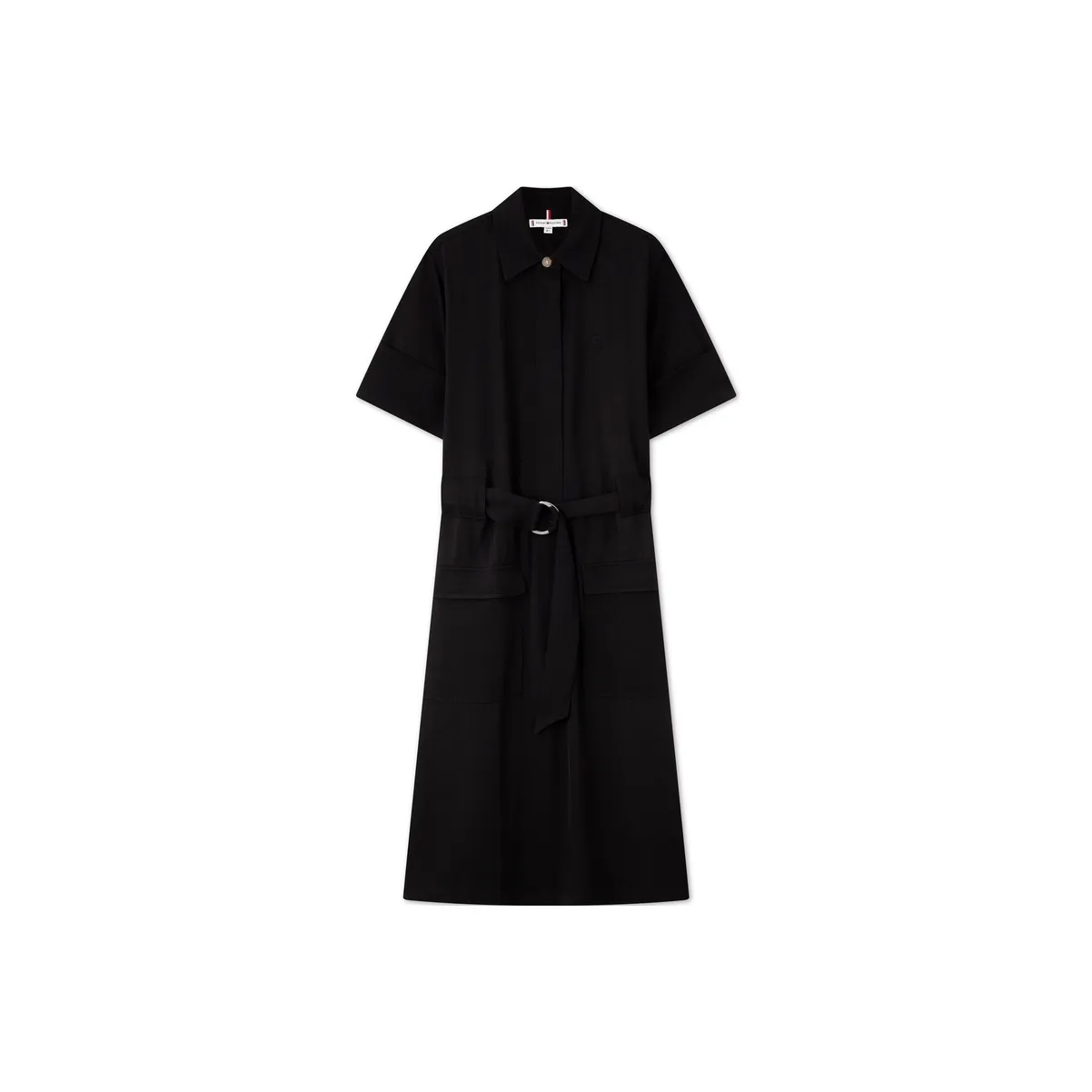 Tommy Hilfiger Короткий рукав Платье Женское Черное